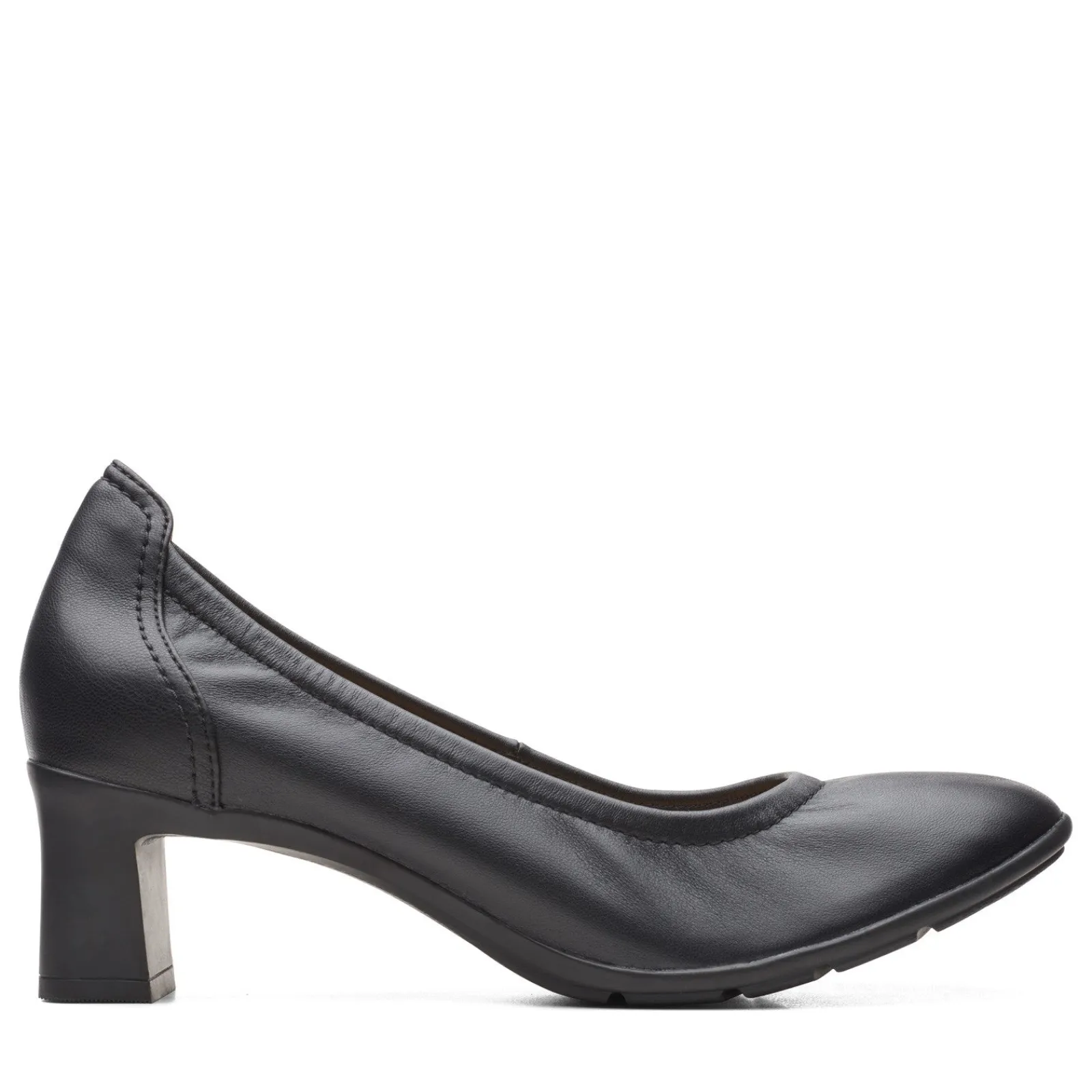 Clarks Pumps & Heels|Women's , Nelley Pearl Pump Black Leather