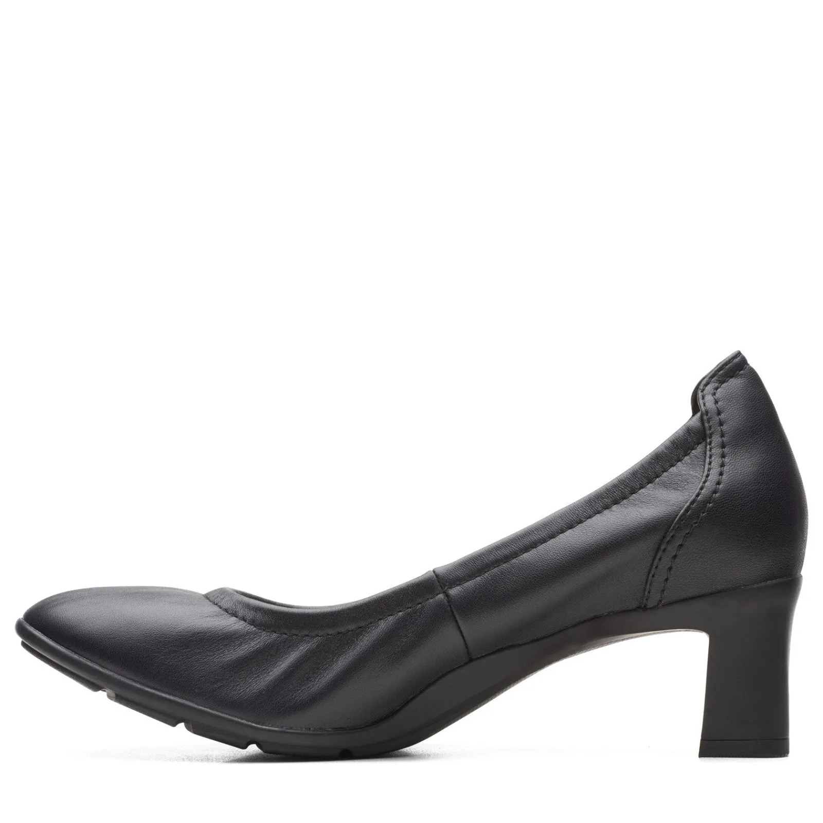 Clarks Pumps & Heels|Women's , Nelley Pearl Pump Black Leather