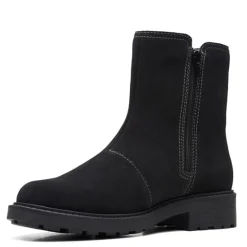Clarks Boots|Women's , Opal Sky Boot Black Suede