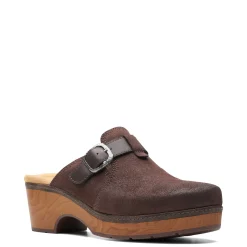 Clarks Clogs & Mules|Women's , Paizlee Nora Clog Brown