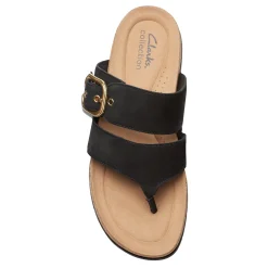 Clarks Sandals|Women's , Reileigh Park Sandal Black