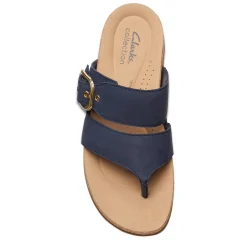 Clarks Sandals|Women's , Reileigh Park Sandal Navy