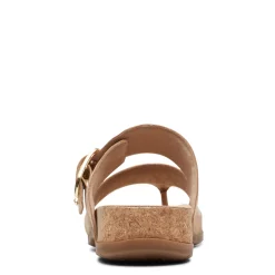 Clarks Sandals|Women's , Reileigh Park Sandal Beige