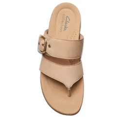 Clarks Sandals|Women's , Reileigh Park Sandal Beige
