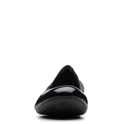 Clarks Flats|Women's , Rena Jazz Flat Black