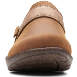 Clarks Slip-On Shoes|Women's , Roseville Dot Slip-On Tan