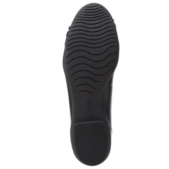 Clarks Flats|Women's , Sara Tulip Flat Black