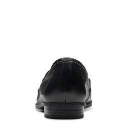 Clarks Loafers|Women's , Sarafyna Iris Loafer Black Leather
