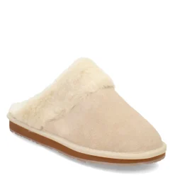 Clarks Slippers|Women's , Scuff Slipper Natural