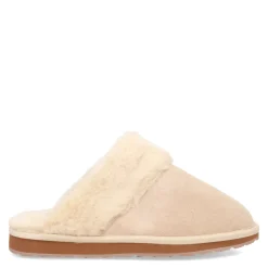 Clarks Slippers|Women's , Scuff Slipper Natural