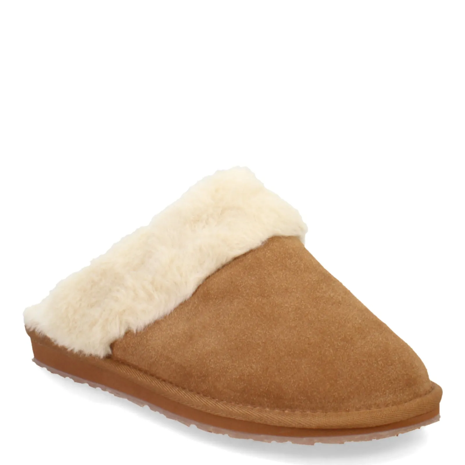 Clarks Slippers|Women's , Scuff Slipper Cinnamon