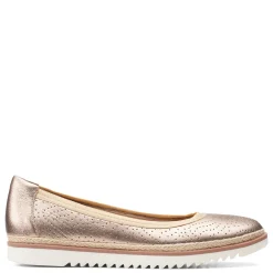 Clarks Slip-On Shoes|Women's , Serena Kellyn Slip-On Metallic