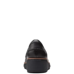 Clarks Slip-On Shoes|Women's , Sharon Gracie Loafer Black Soft