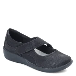 Clarks Slip-On Shoes|Women's , Sillian Bella Slip-On Black