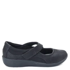 Clarks Slip-On Shoes|Women's , Sillian Bella Slip-On Black