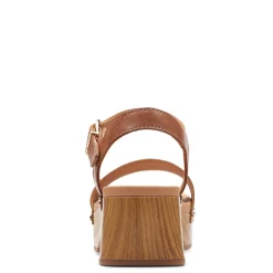 Clarks Pumps & Heels|Women's , Sivanne Bay Sandal Tan Interest Leather