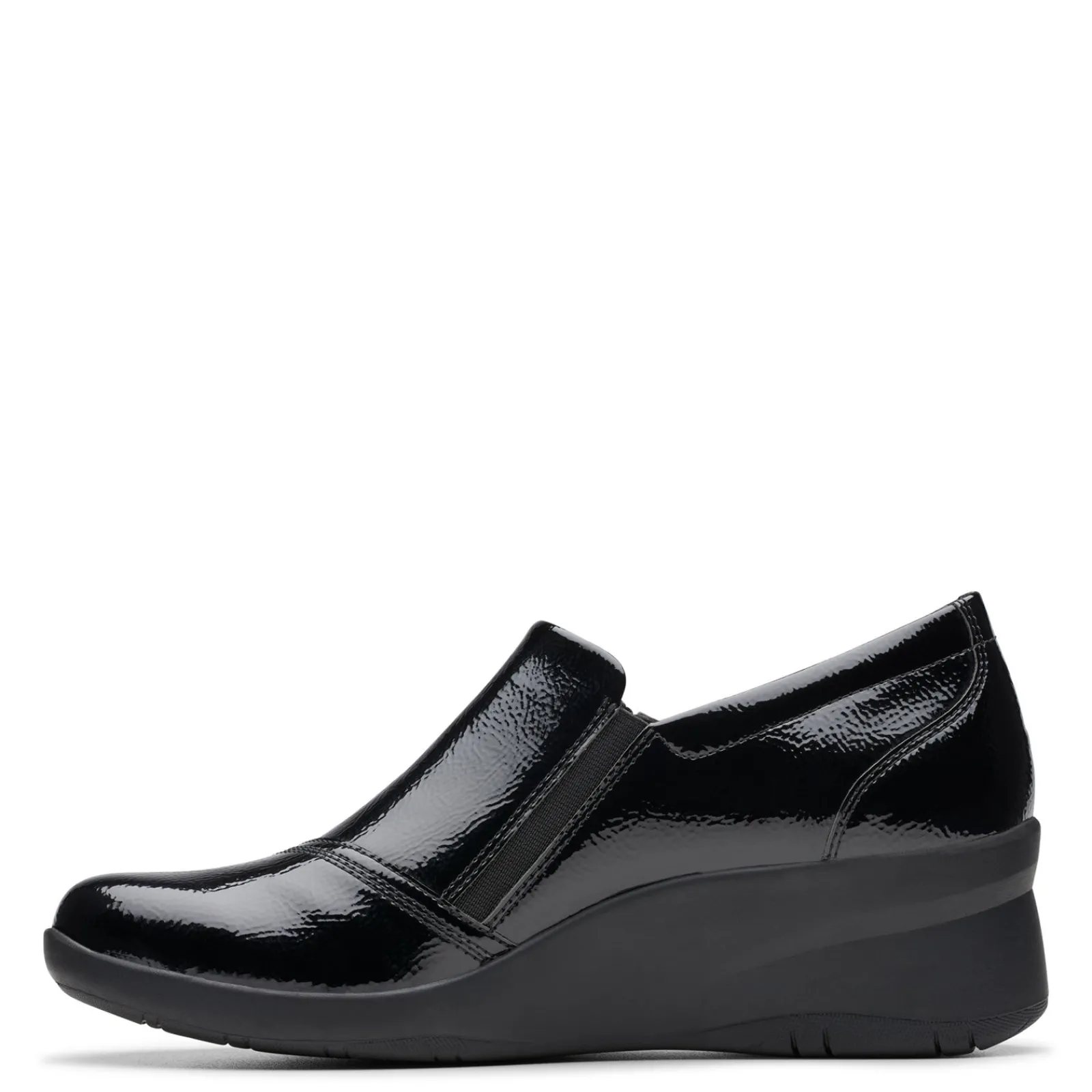 Clarks Boots|Women's , Suttyn Zip Bootie Black