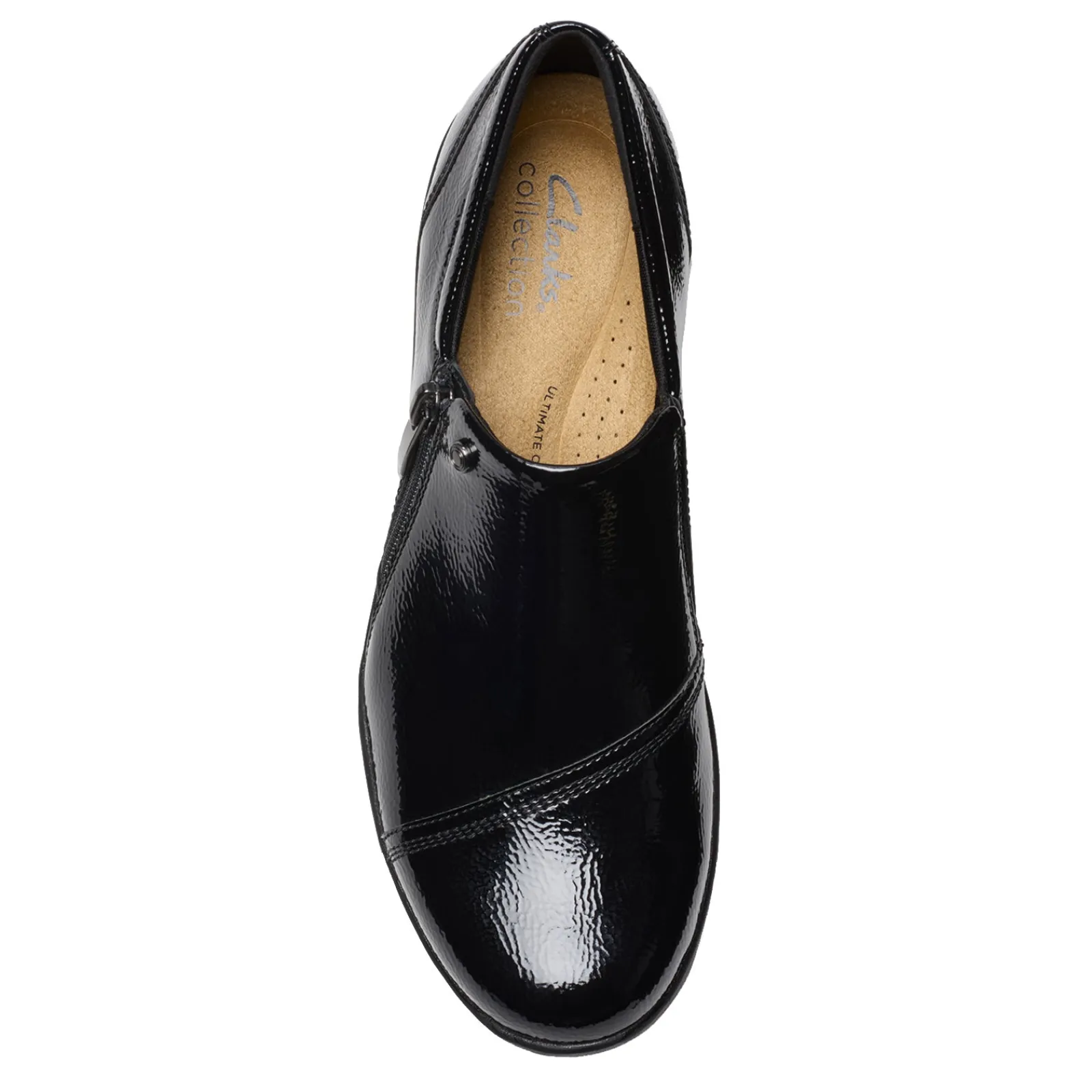 Clarks Boots|Women's , Suttyn Zip Bootie Black