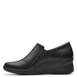 Clarks Boots|Women's , Suttyn Zip Bootie Black