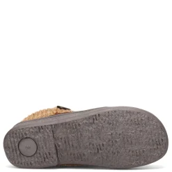 Green Market Services Co Inc Slippers|Women's Clarks, Sweater Collar Slipper Mocha
