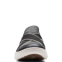 Clarks Slip-On Shoes|Women's , Teagan Go Slip-On Sneaker Black Combi