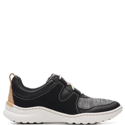 Clarks Sneakers & Athletic|Women's , Teagan Lace Sneaker Black