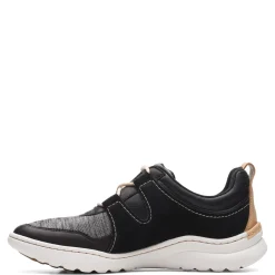 Clarks Sneakers & Athletic|Women's , Teagan Lace Sneaker Black