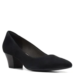 Clarks Pumps & Heels|Women's , Teresa Step Pump Black Suede