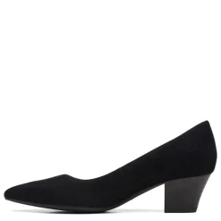 Clarks Pumps & Heels|Women's , Teresa Step Pump Black Suede