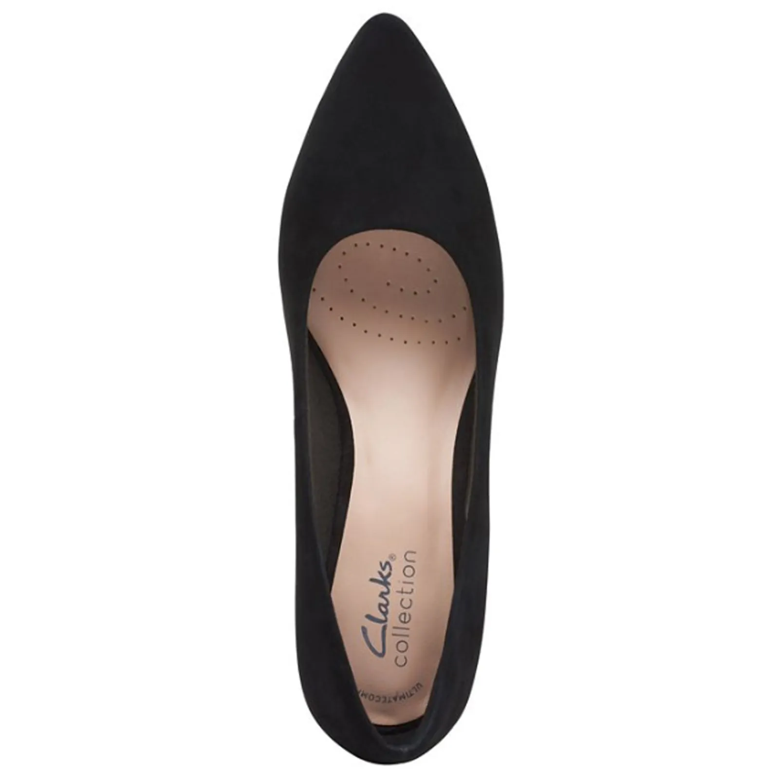 Clarks Pumps & Heels|Women's , Teresa Step Pump Black Suede