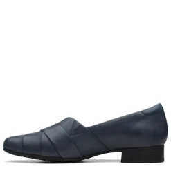 Clarks Slip-On Shoes|Women's , Tilmont Clara Loafer Navy