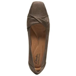 Clarks Flats|Women's , Tilmont Dalia Loafer Bronze Br