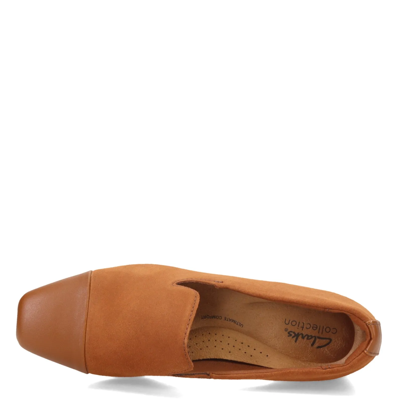 Clarks Pumps & Heels|Women's , Tilmont Step Loafer Tan Suede