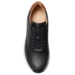 Clarks Sneakers & Athletic|Women's , Tivoli Grace Sneaker Black Leather