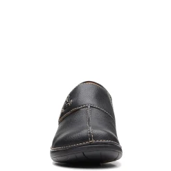 Clarks Loafers|Women's , Un Loop Ave Slip-On Black