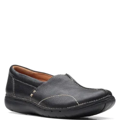 Clarks Loafers|Women's , Un Loop Stride Slip-On Black