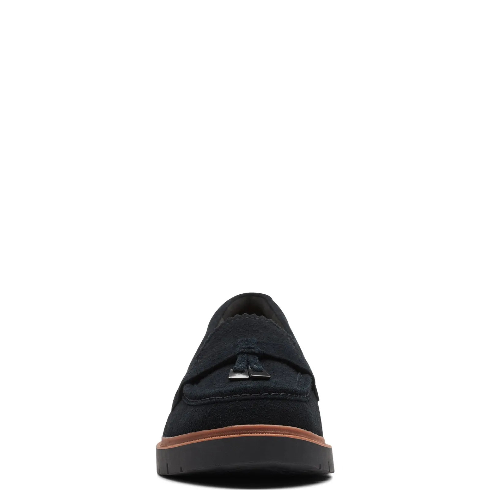 Clarks Loafers|Women's , Westlynn Bella Loafer Black Suede
