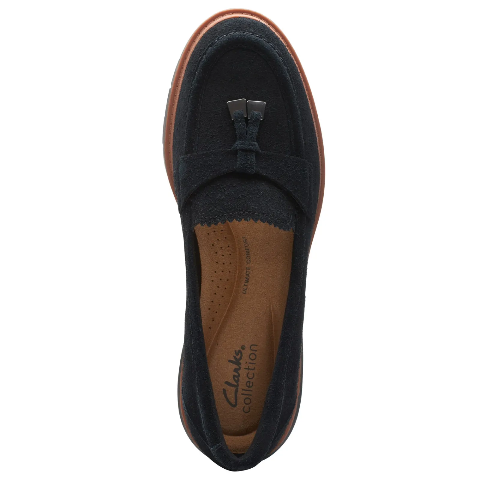 Clarks Loafers|Women's , Westlynn Bella Loafer Black Suede