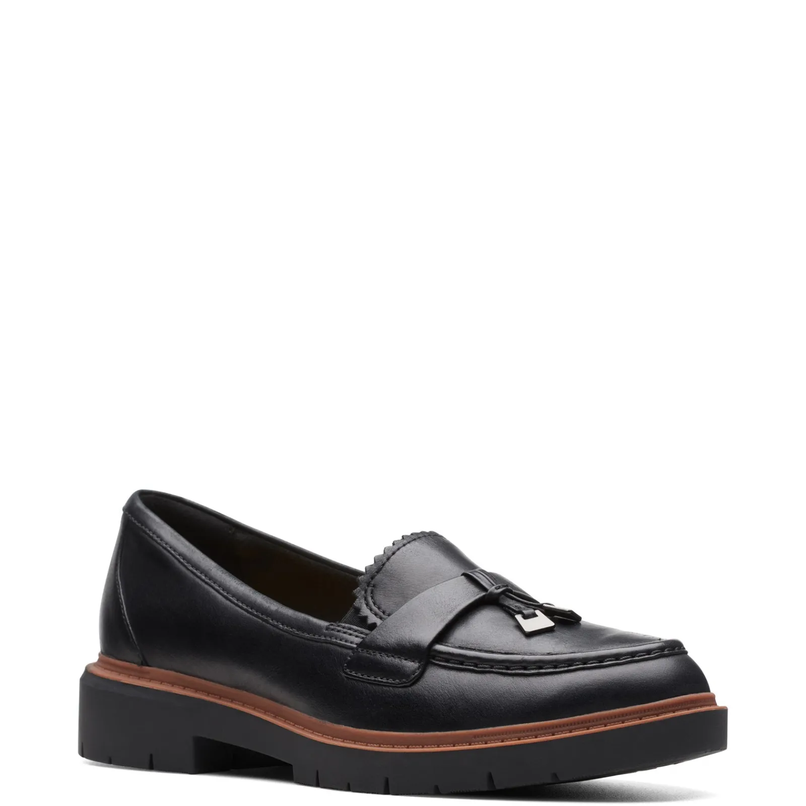 Clarks Loafers|Women's , Westlynn Bella Loafer Black Leather