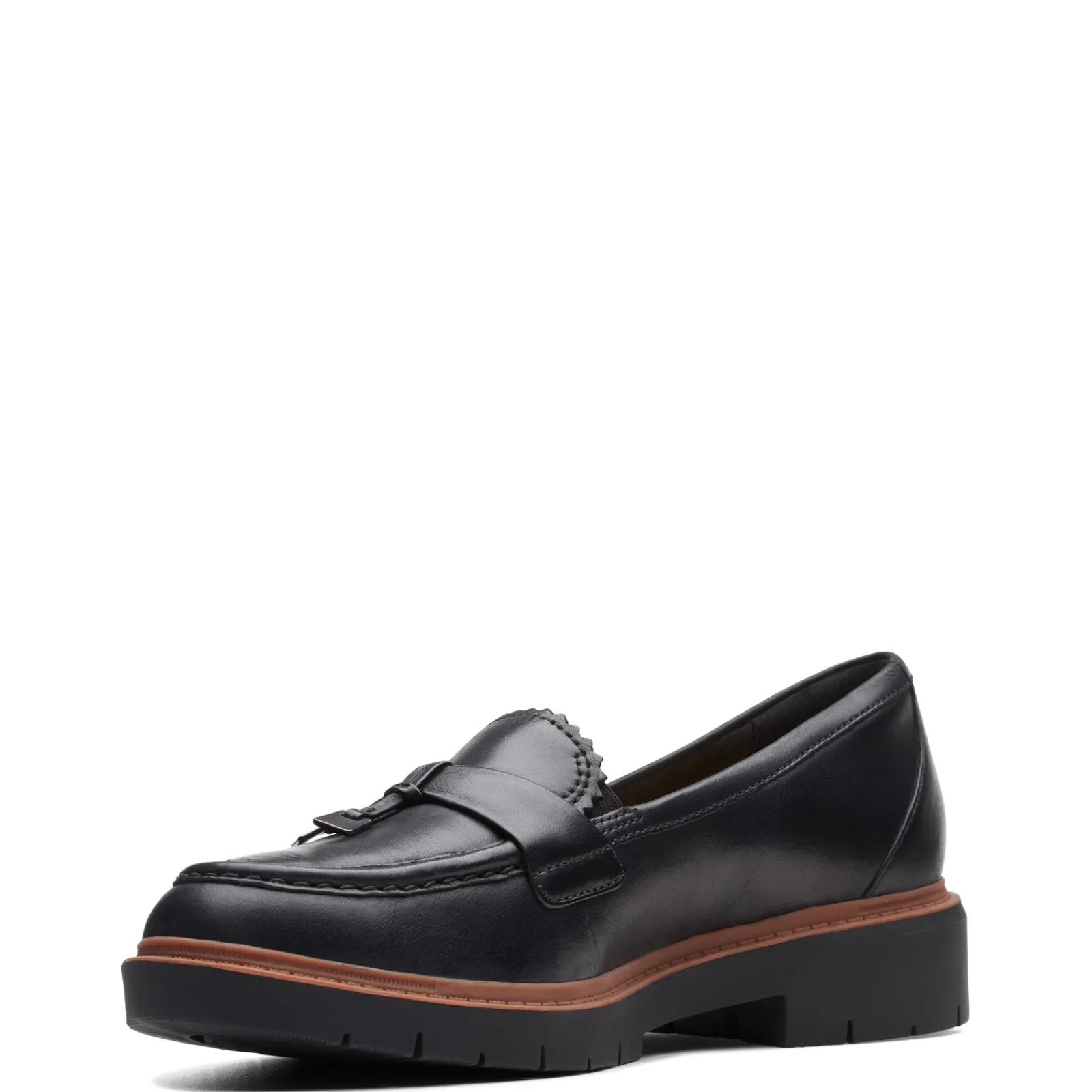 Clarks Loafers|Women's , Westlynn Bella Loafer Black Leather