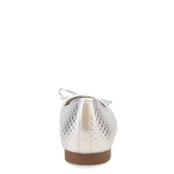 Cliffs by White Mountain Slip-On Shoes|Women's , Bessy Flat Silver