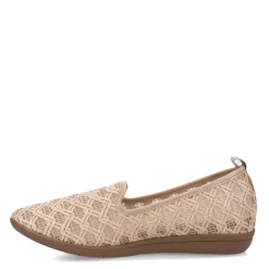 Cliffs by White Mountain Loafers|Women's , Twisty Flat Light Taupe