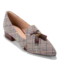 Cole Haan Loafers|Women's , Vanya Loafer Brown Multi Plaid