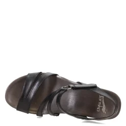 Dansko Wedges|Women's , Addyson Sandal Black