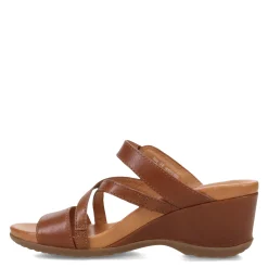 Dansko Wedges|Women's , Ana Sandal Tan
