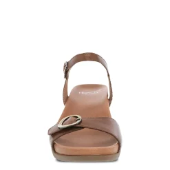 Dansko Sandals|Women's , Arielle Sandal Tan Glazed Leather