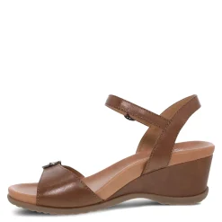 Dansko Sandals|Women's , Arielle Sandal Tan Glazed Leather