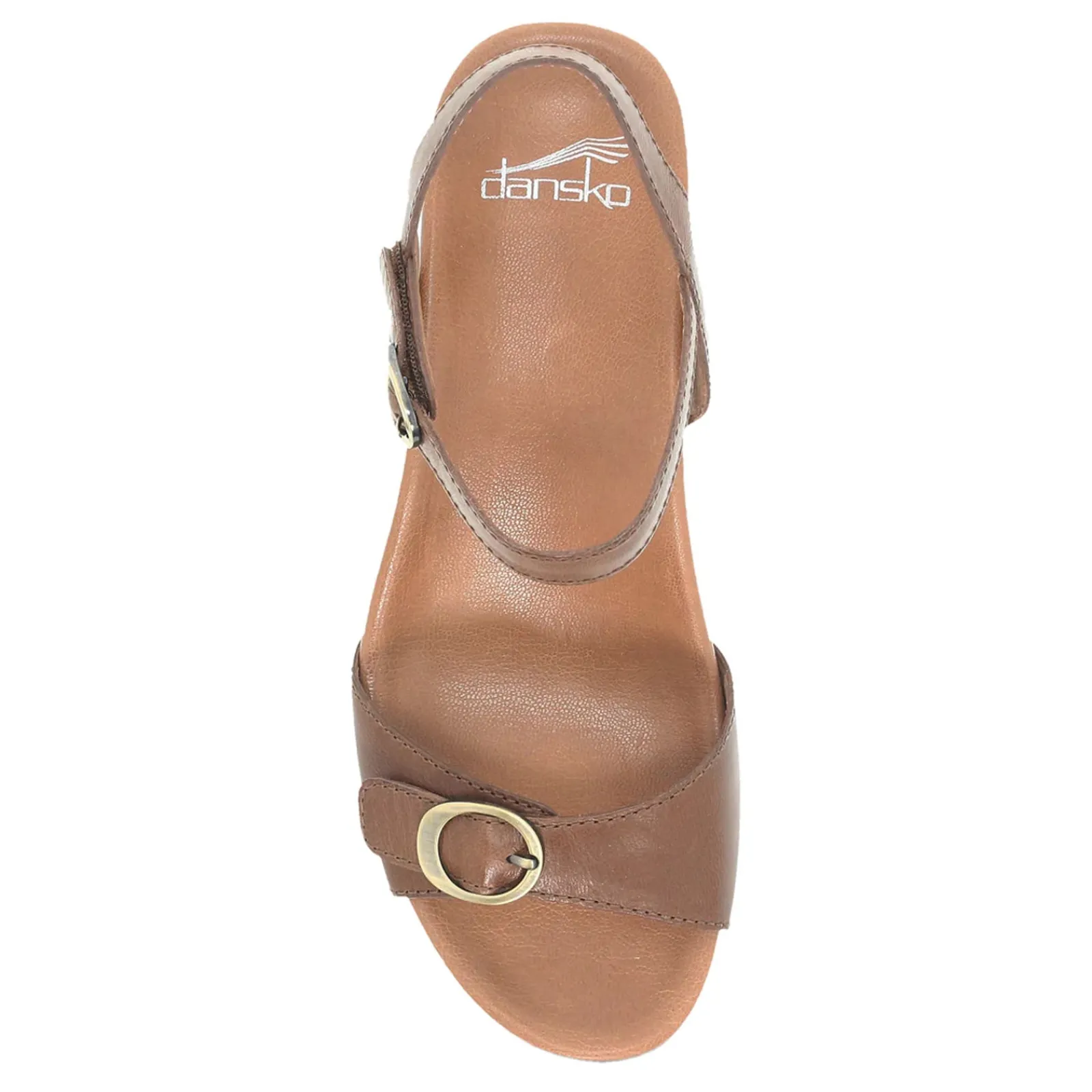 Dansko Sandals|Women's , Arielle Sandal Tan Glazed Leather
