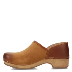 Dansko Slip-On Shoes|Women's , Brenna Clog Tan