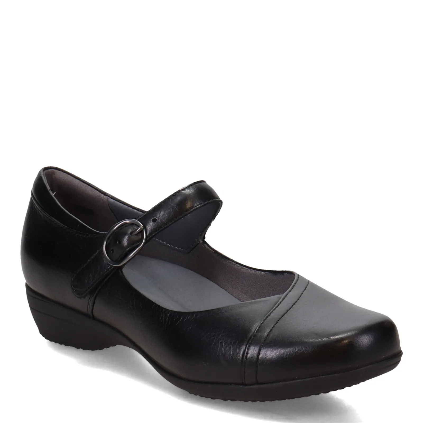 Dansko Flats|Women's , Fawna Mary Jane - Wide Width Black